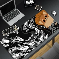 cables cute dog mouse pad pc gamer keyboard mat laptop art office computer desks anime mousepad large carpet gaming accessories