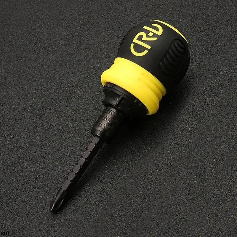 Выдвижная двухцелевая храповая Отвертка CRV высококачественные стальные