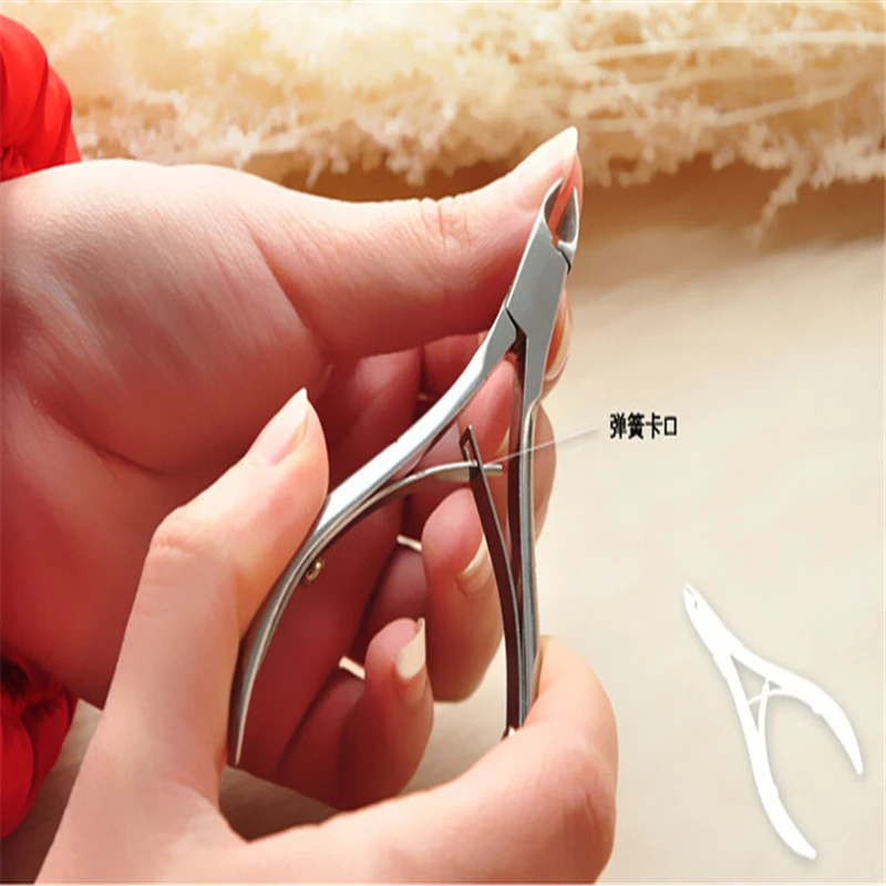 Нержавеющая сталь ножницы для кутикулы Nipper резак инструмент удаления удаляет