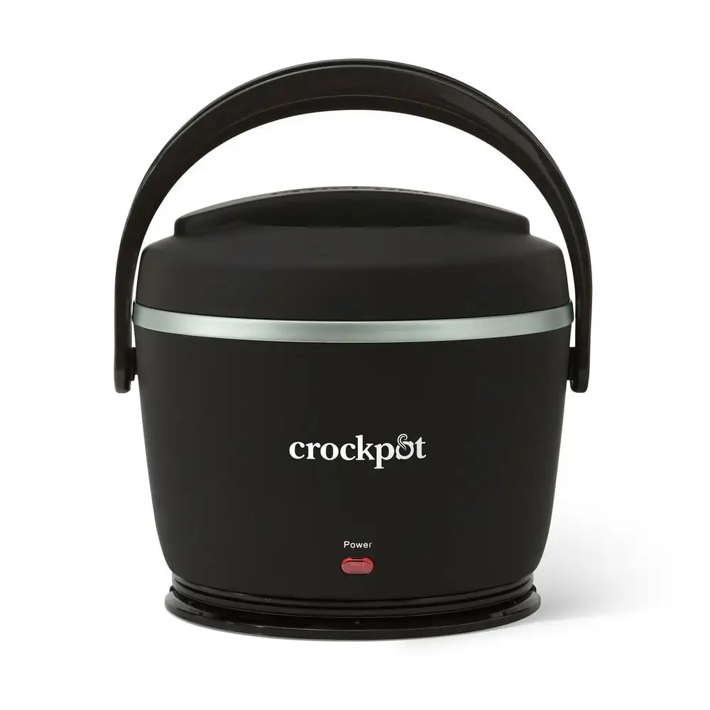 

NEW Electric Lunch Box Portable Food Warmer 20-Ounce Black Licorice