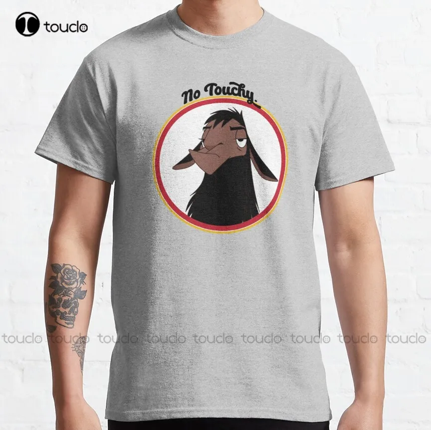 

Kuzco No Touchy Sad Llama Emperor'S New Groove Emperor David Spade Back Off No Touch Funny Gift Classic T-Shirt Make Your Design