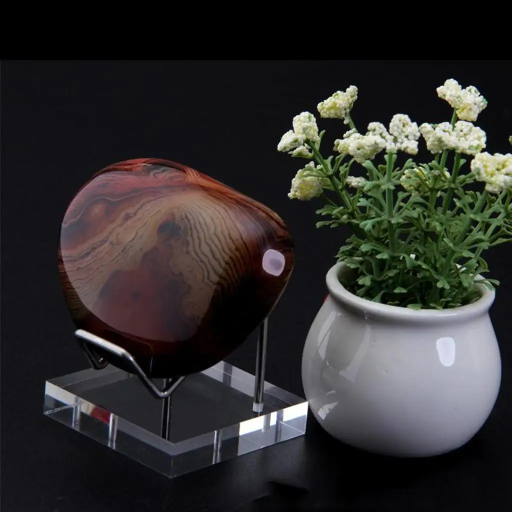 1 шт. держатель-подставка для минерального окаменения акриловая основа софтбола