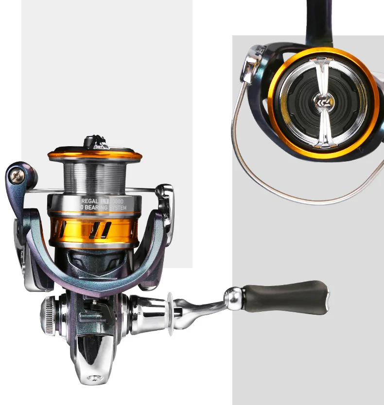 REGAL LT 1000D 2000D 2500D 2500DXH 3000DC 3000DCXH ABS Spool Low Gear Ratio Saltwater Fishing Coils Spinning Fishing Reel enlarge
