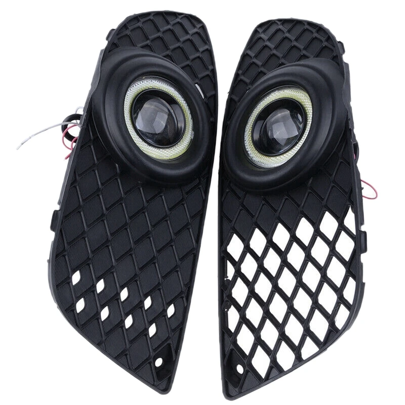 

NewCar Grille Fog Light LED Lamp Angle Eye Cable Wiring for Mitsubishi Lancer 2008-2012