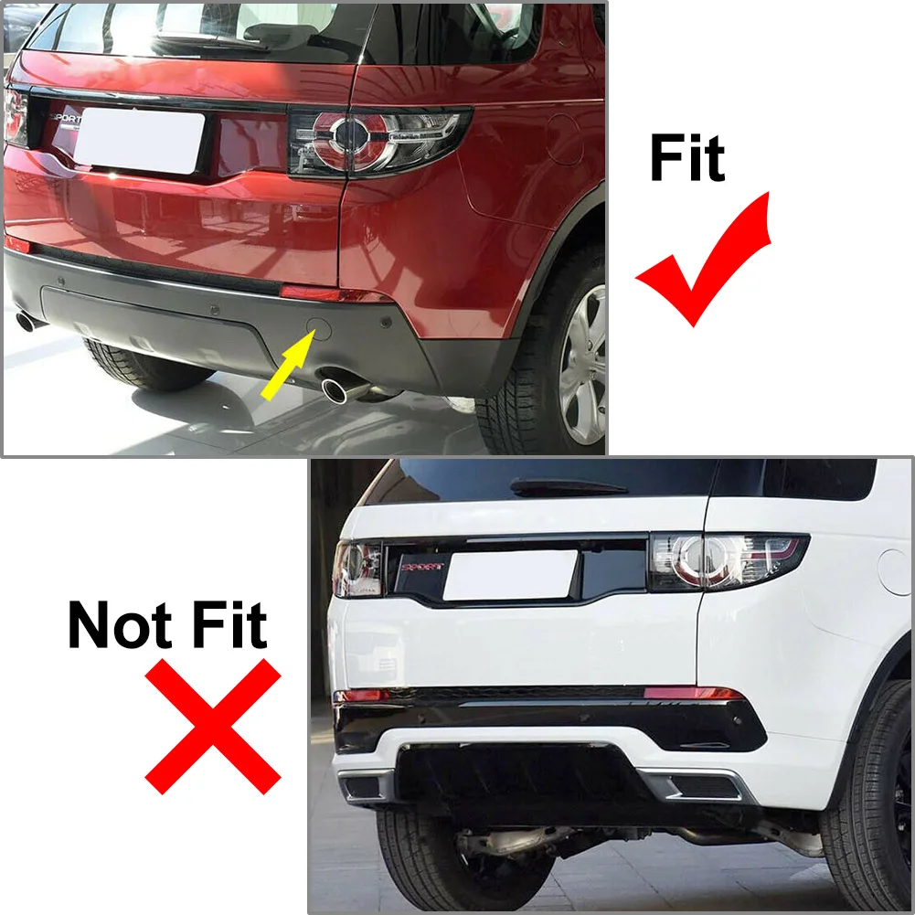 Задний бампер автомобиля крышка отверстия для прицепа Land Rover L550 Discovery Sport 2015 2016 2017