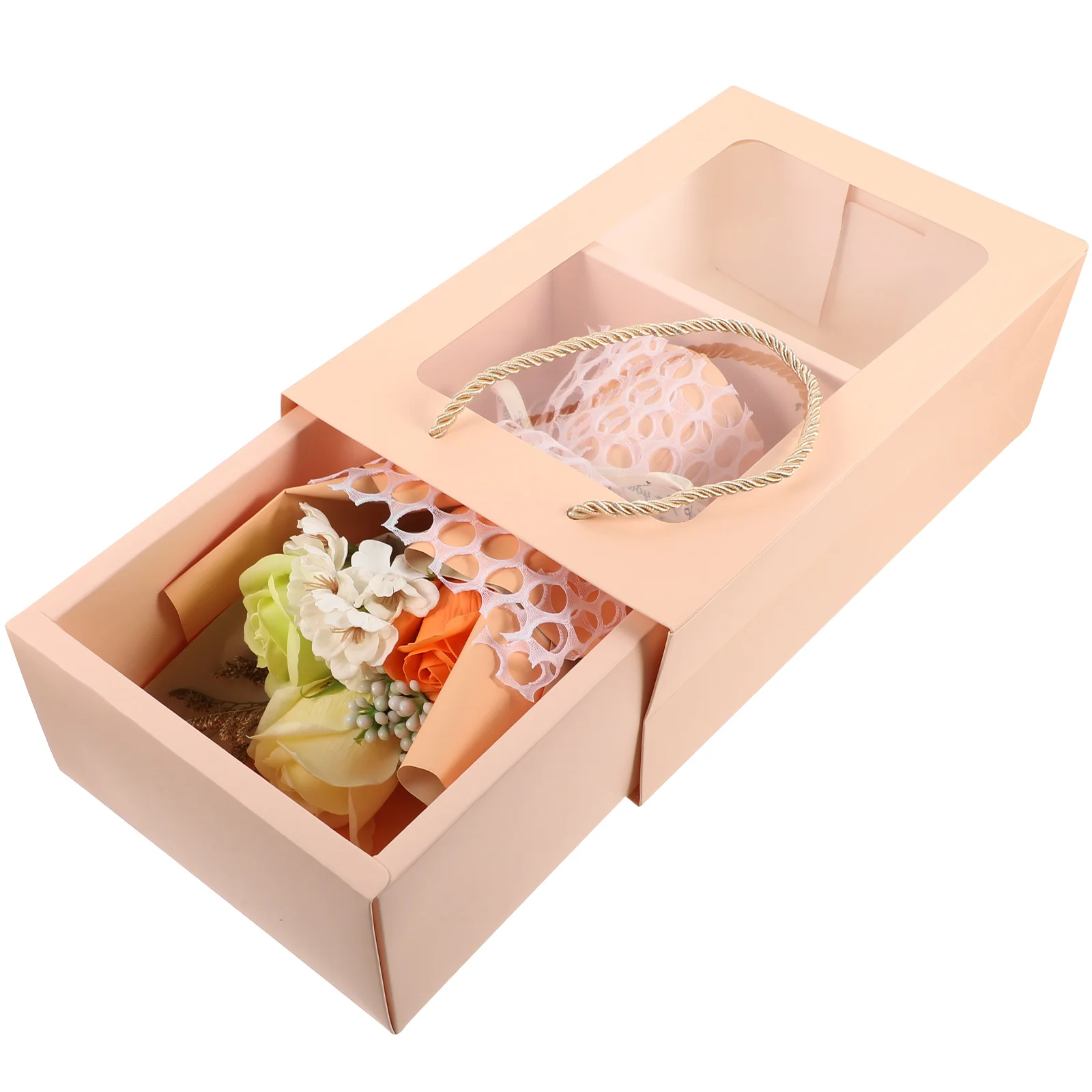

Floral Soap Rose Gift Box Miss Wedding Decorations Ceremony Artificial Flowers Bouquet