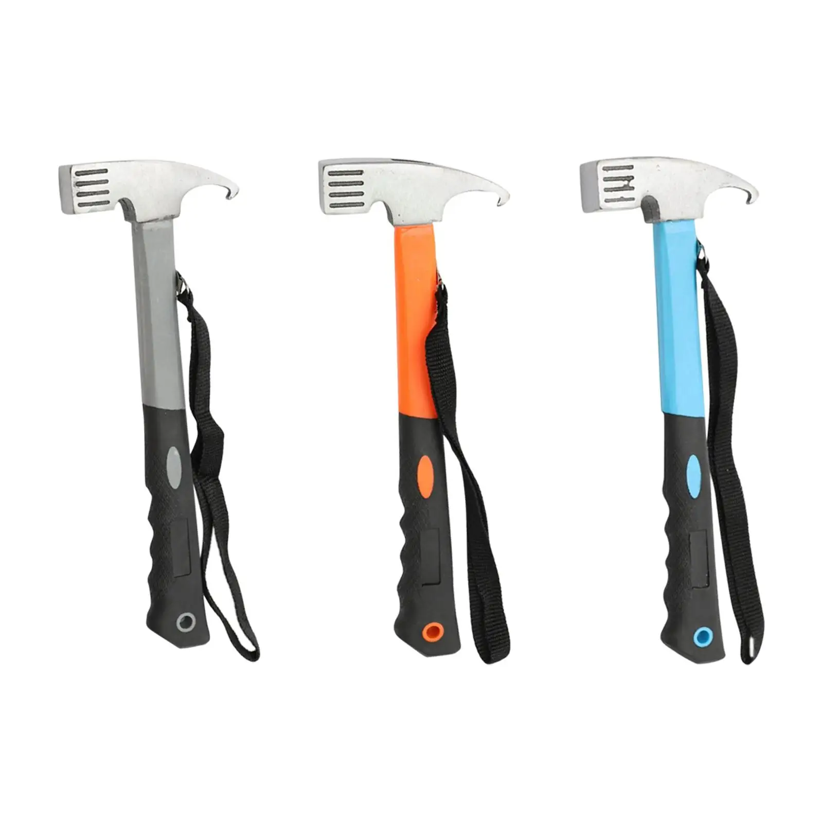 

Tent Mallet Hammer Wild Survival Equipment 2 in 1 Camping Hammer for Camping Outdoor Sports Multifunctional Survival Tool