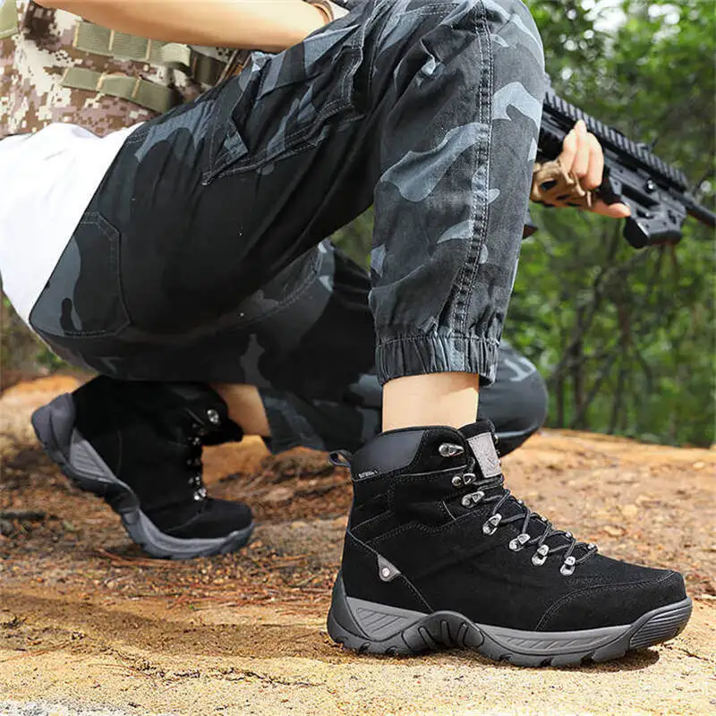

Shock Absorber Tactical Boot With High Soles High Top Sneakers Skateboarding Men's Shoes Shoes Kawaii Warmed Galoshes Tennis