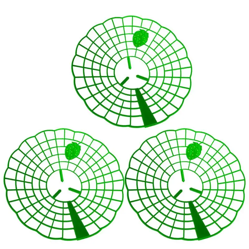 

3pcs Strawberry Fruit Pot Holder Trays Adjustable Strawberry Support Stand Racks Plant Climbing Rack Tools For Rot Proof