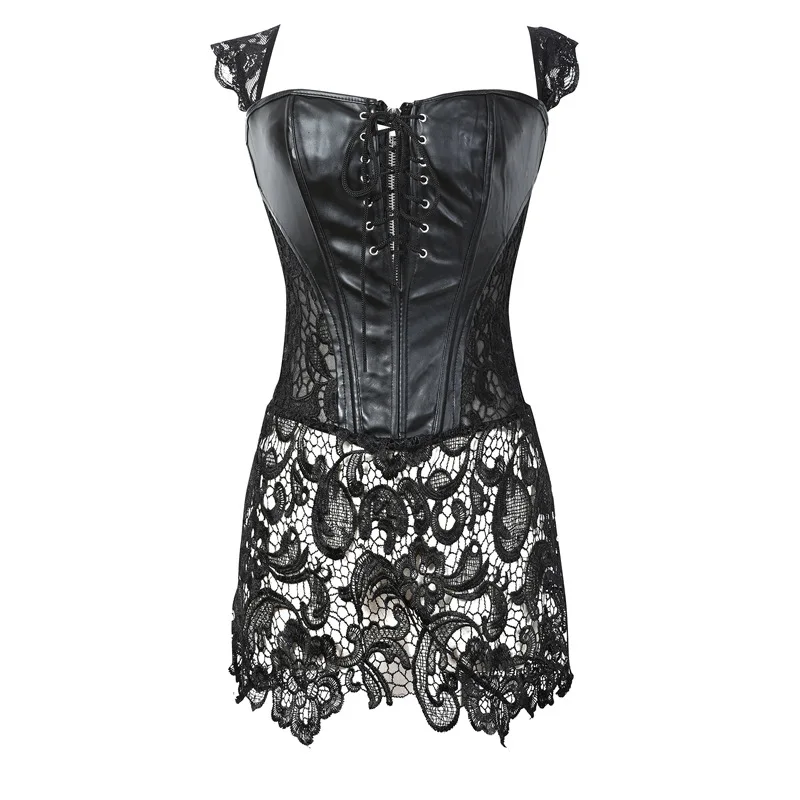 Сексуальное женское платье-бюстье корсеты бюстье стимпанк корсет из