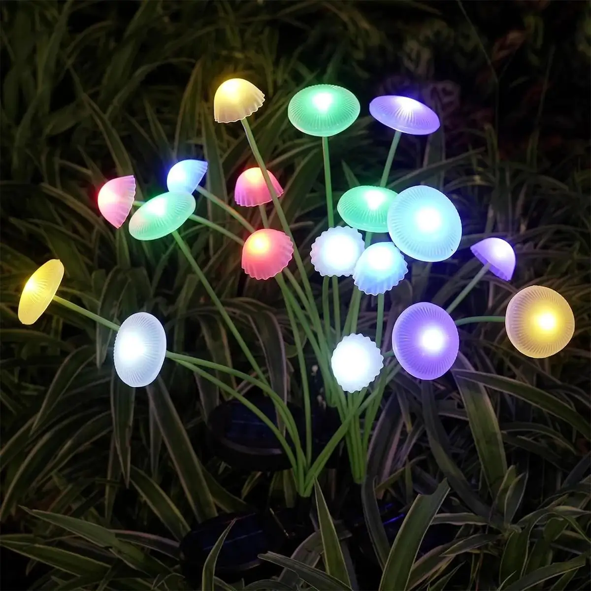 

Солнечный светильник гриб LED медуза
