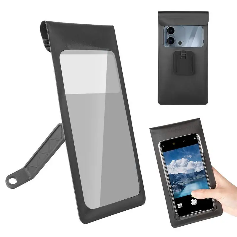 

Крепление для телефона на велосипед, заднее зеркало, руль мотоцикла, сумка, велосипедные аксессуары, сумки для сотовых телефонов с защитой от тряски