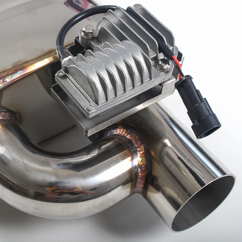 Автомобильные глушители с клапаном управления звуком h-Style Электрический пульт