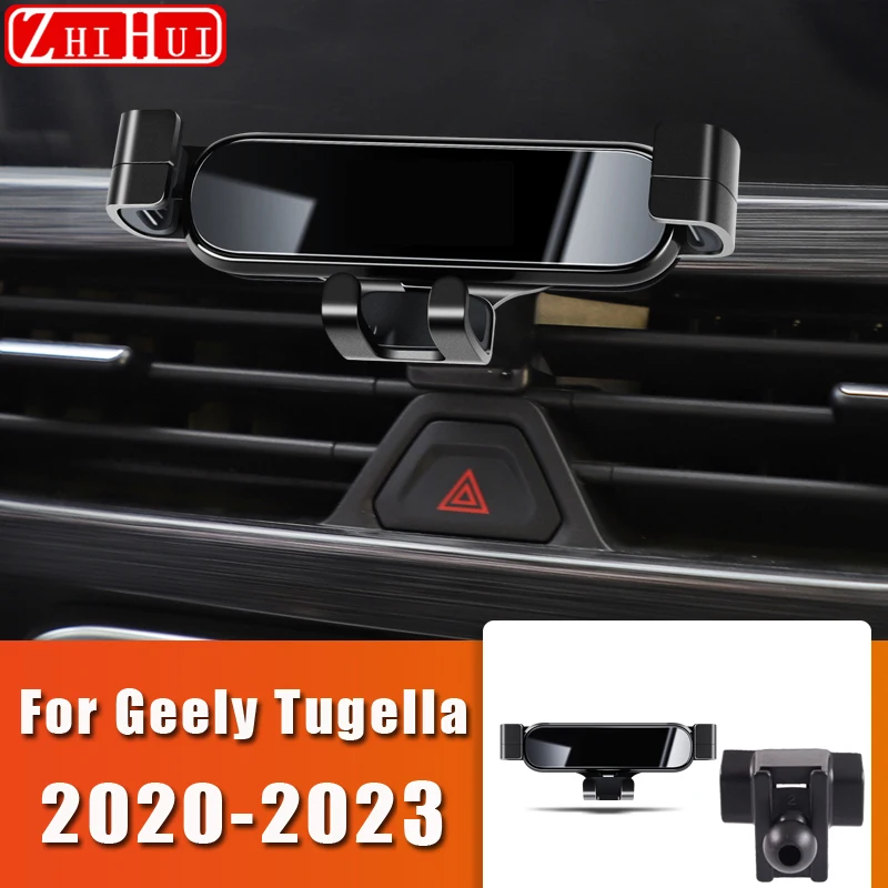 

Автомобильный Стайлинг, фотодержатель для Geely Tugella FY11 2023 2022 2021 2020, крепление на вентиляционное отверстие, Гравитационный кронштейн, подставка, автомобильные аксессуары