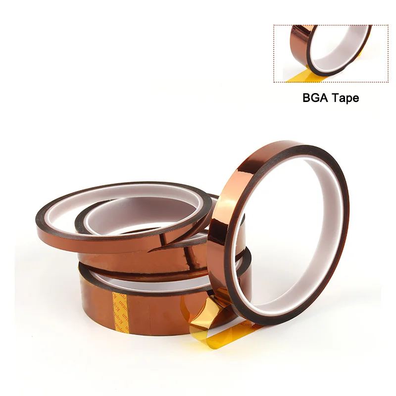 

33M High Temperature Heat BGA Tape 3D Printer Parts Protect Heat Polyimide Insulating Thermal Insulation Adhesive Tape