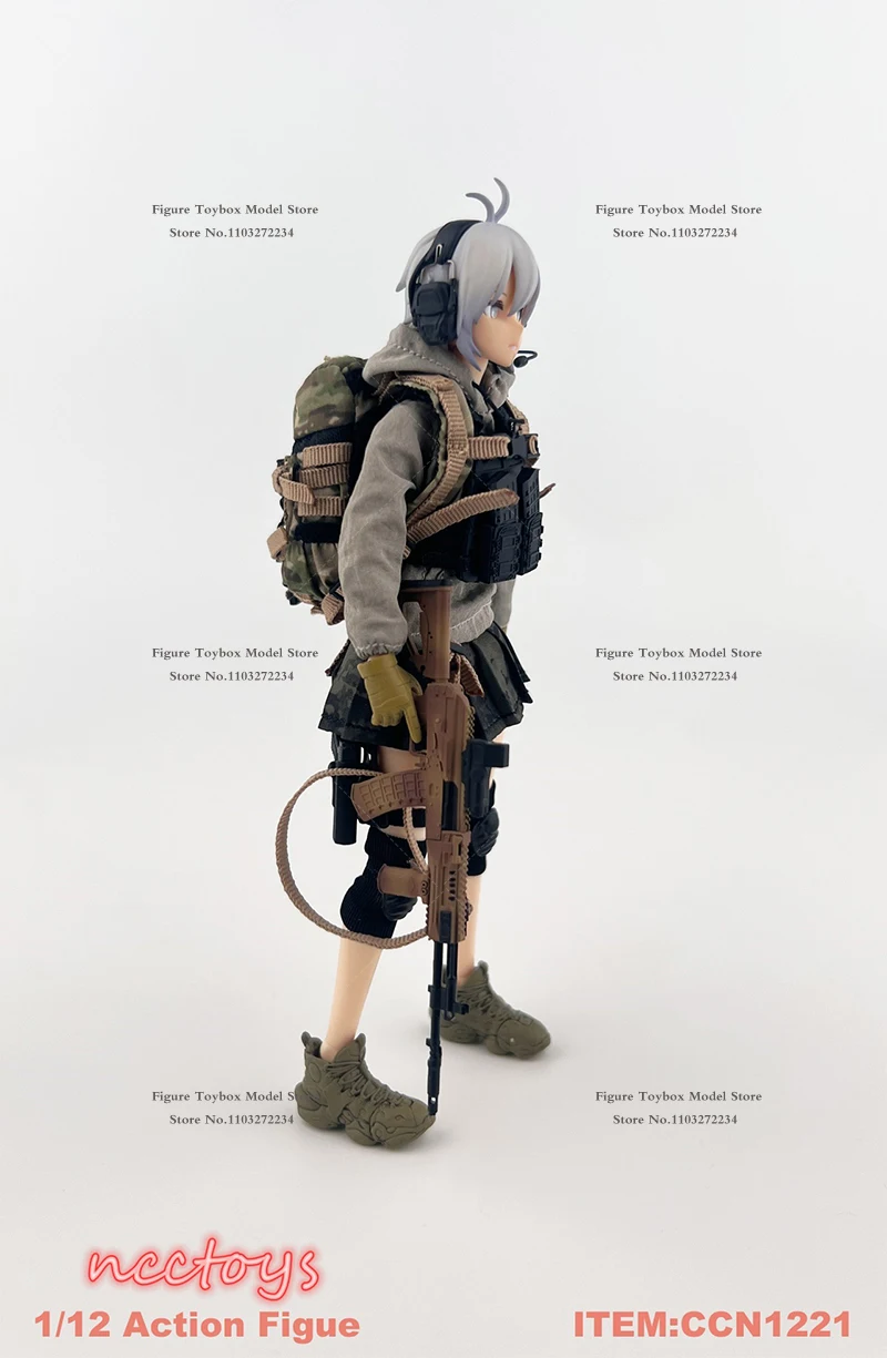 NCCTOYS CCN1221 масштаб 1/12 мобильный костюм для девочек камуфляжный рюкзак аксессуар