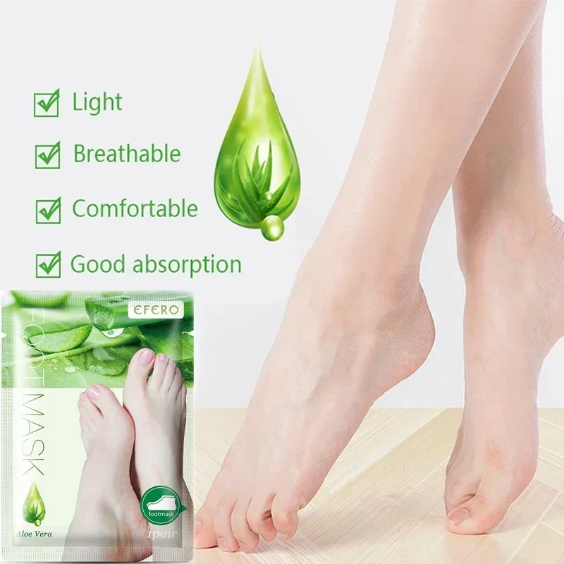 Отшелушивающая маска для ног