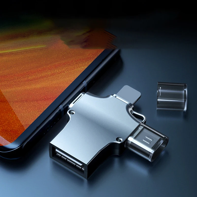 

Адаптер 3 в 1 USB 3,0 OTG для IPhone 12 11 Pro XS Max XR X