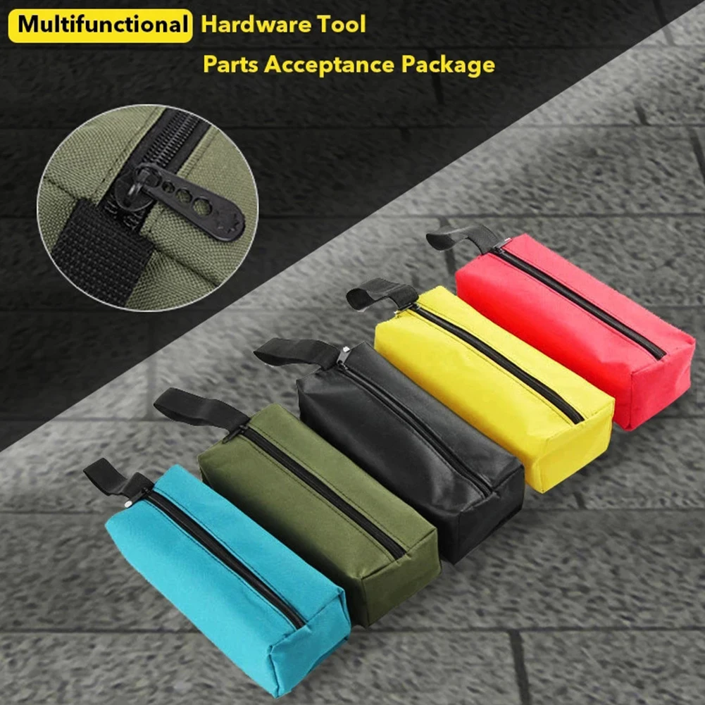 Hand Tool Bag Storage Oxford Canvas Waterproof Screws Nails Organizer Pouch Case Portable Working Accessories |