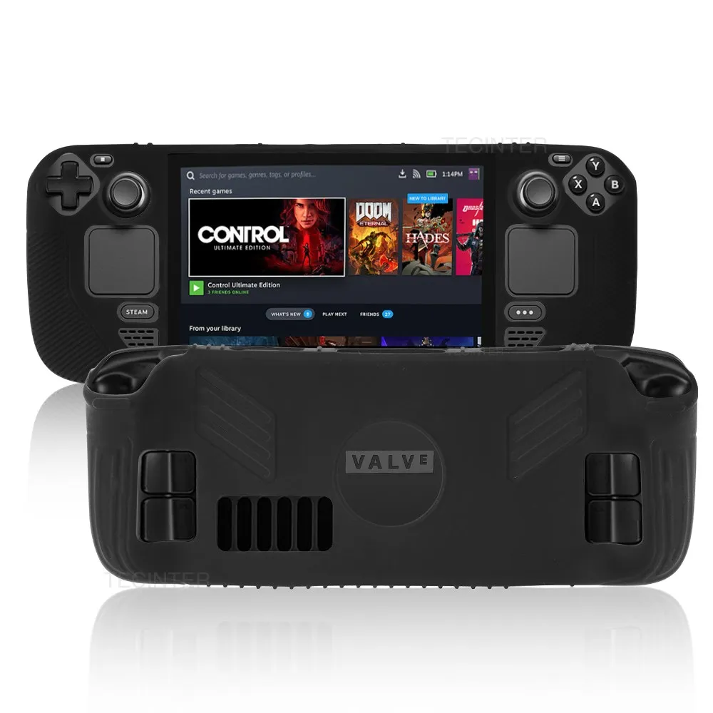 

For Valve Steam Deck Soft TPU Case Protection Protector Game Console Non-slip Anti -Scratch Shell for Steam Deck Accessories