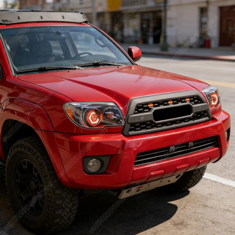 Фото Комплект для модификации переднего бампера в стиле TRD для Toyota 4Runner 2006-2009: решетка радиатора и воздухозаборник №5