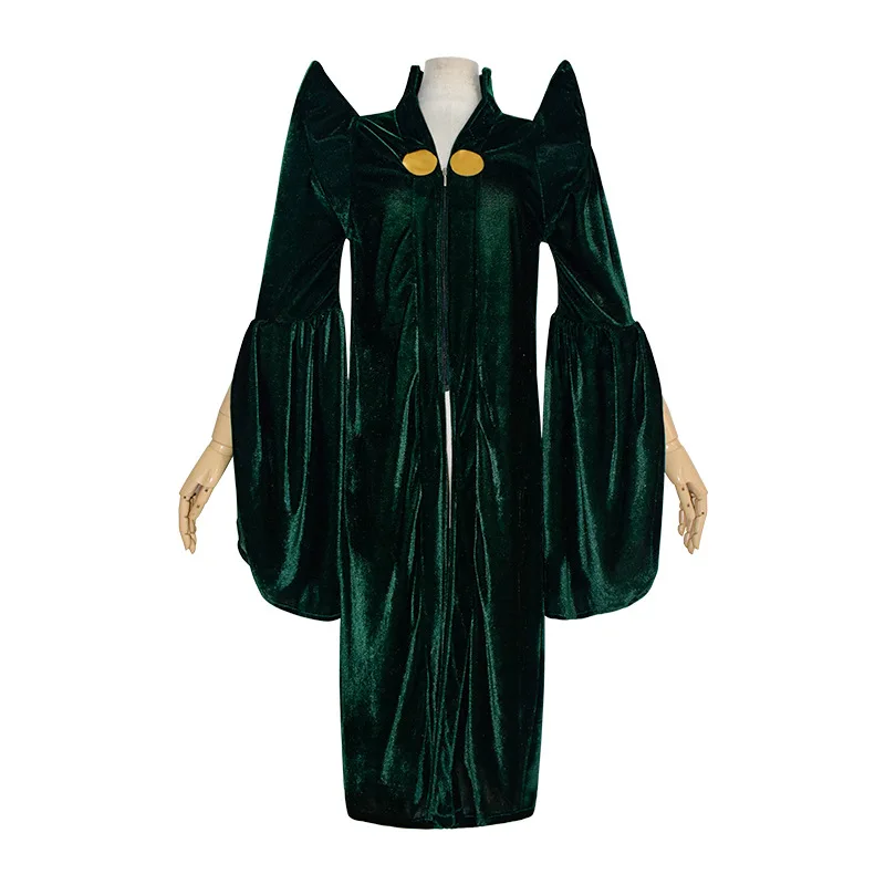 Гарри Поттер серия профессор Минерва Мак Гонагалл косплей костюм плащ шляпа