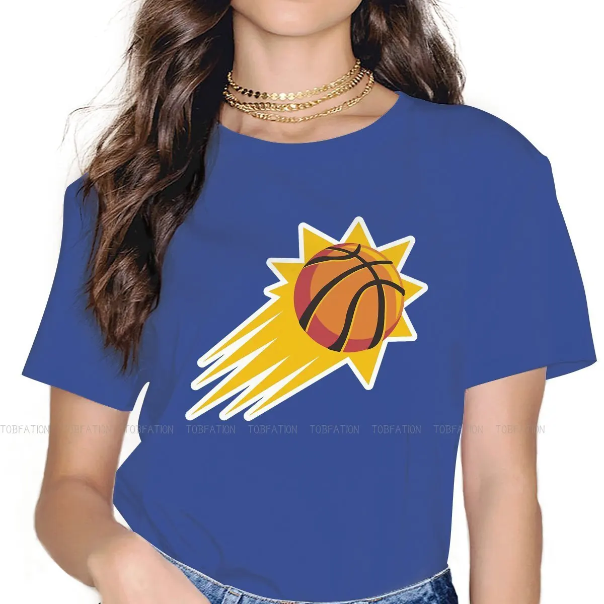 

Хлопковая футболка с сакураги ханамичи для женщин и девушек, базовая футболка с Фениксом и солнцем для американского баскетбола, модная сво...