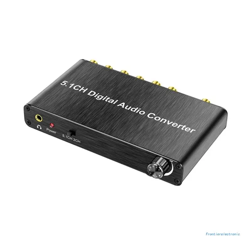 

5.1CH Digital Converter DTS/AC3 Dolby- Decoding Coaxial and SPDIF Optical Input to 5.1 Decorder DropShipping