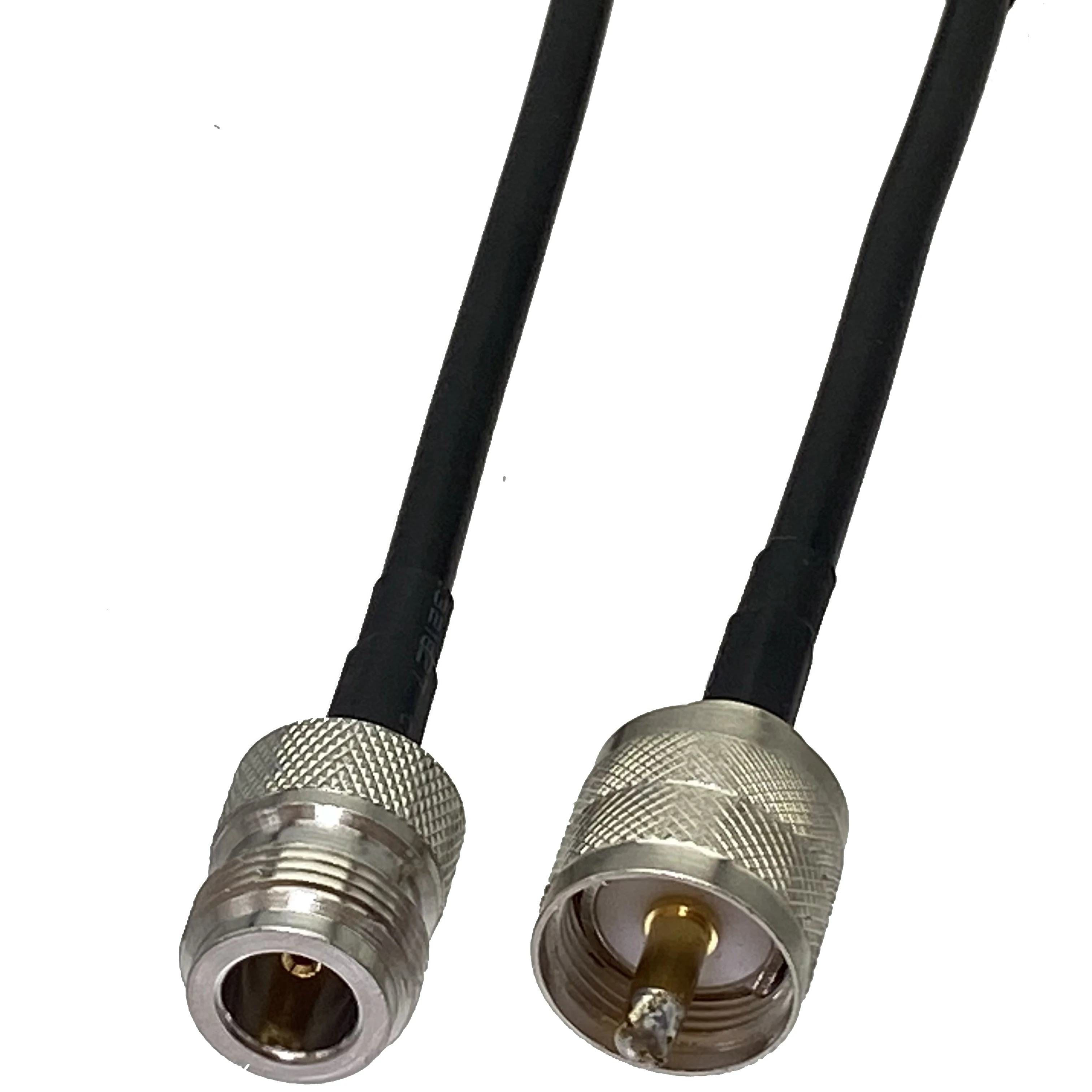 

1pcs RG58 N Female Jack to UHF PL259 Male Plug RF Coaxial Connector Pigtail Jumper Cable New 6inch~5M