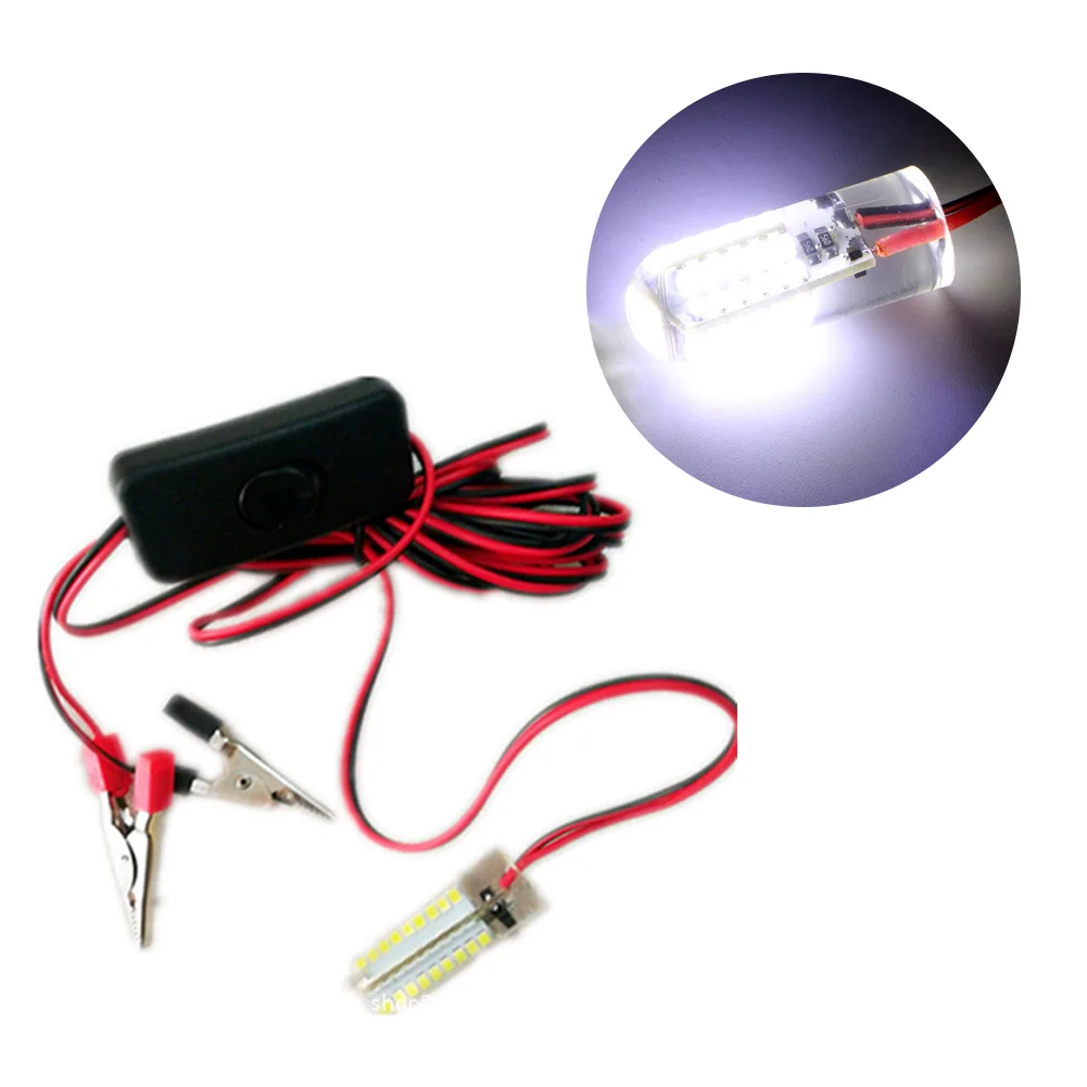 

Погружной ночной притягивающий кальмар Krill для поиска под водой 360 градусов яркая лампа для лодки 60 светодиодов светильник рь для рыбалки