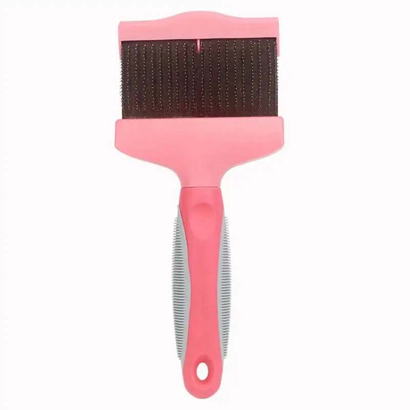 

Cat Brush Two-sided Dog Hair Cleaning Comb Pet Grooming Brush With Massage Needle Cat Accessories For Dirt And Detangles
