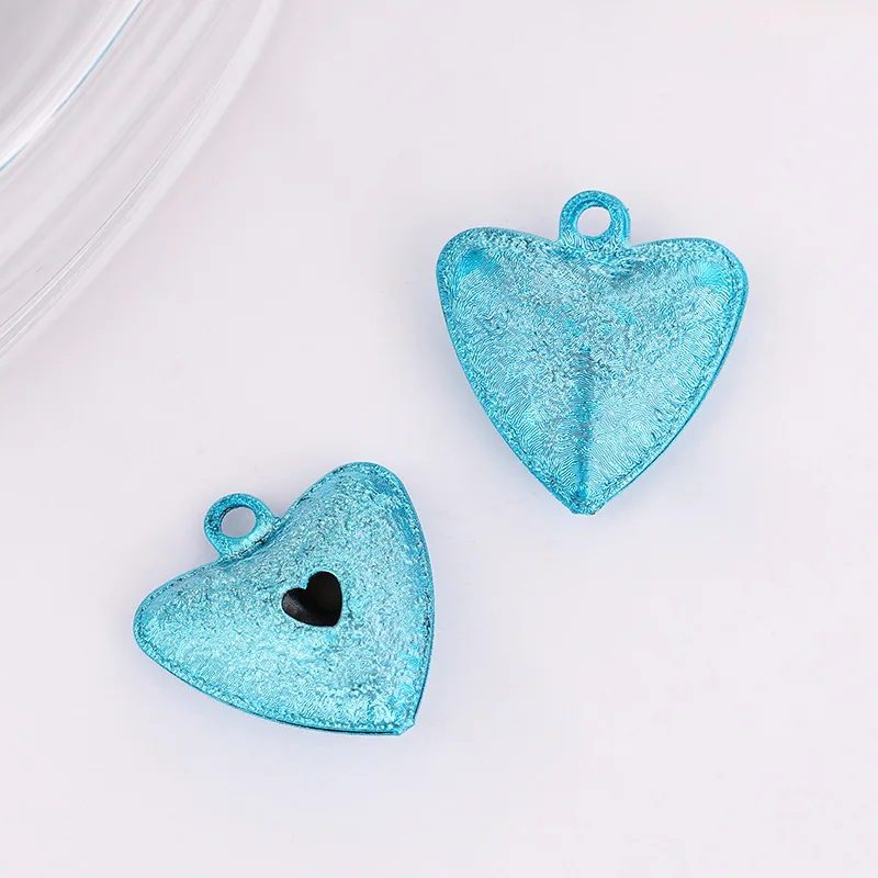Железные рождественские декоративные подвески в форме сердца для изготовления