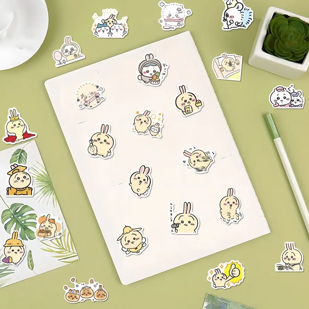 10/62/124 шт. милые наклейки Chiikawa мультяшный скрапбукинг чехол для телефона наклейка
