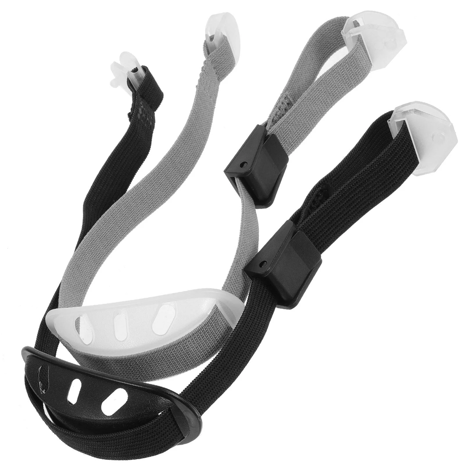 

2 Pcs Chin Strap Universal Hard Hat Accessories Anti-wear Plastic Adjustable Protection