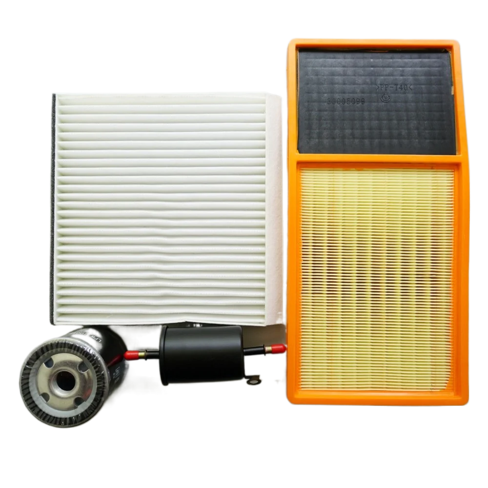 

air filter +cabin air condition filter + fuel + Oil filter for 2011-2016 MG3 30005099 30005704 LPW100180 96335719