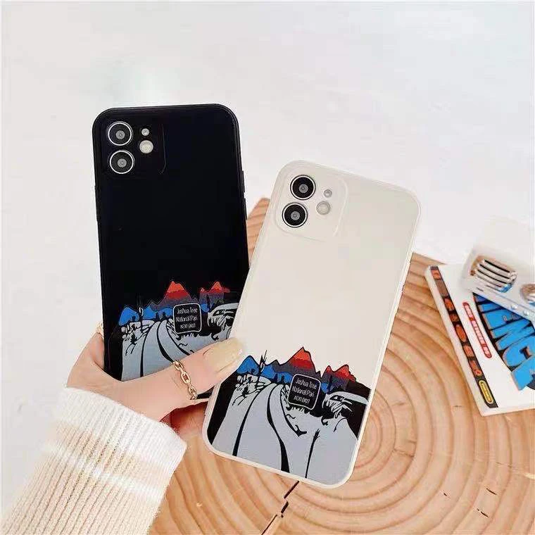 

Outdoor Brand Beautiful Scenery Phone Cases For iPhone 13 12 11 Pro Max Mini XR XS MAX 8 X 7 SE 2020 Back Cover