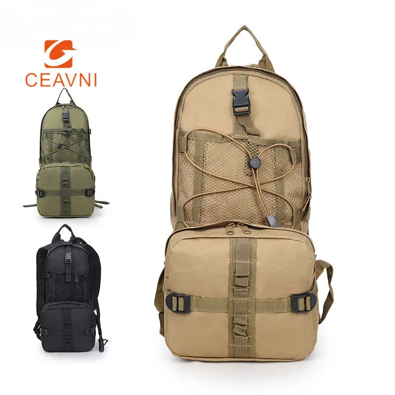 

Тактический Камуфляжный спортивный уличный рюкзак, портативная водяная сумка для верховой езды, сумка для воды объемом 2,5 л, Многофункциональный нейлоновый рюкзак