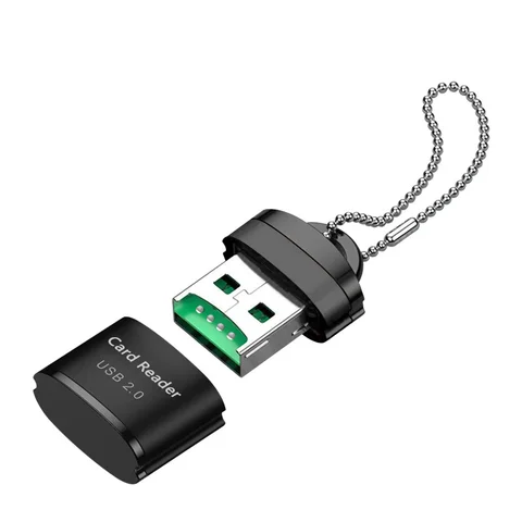 Высокоскоростной мини-картридер USB 2,0, картридер TF Micro SD, адаптер карты памяти для настольного компьютера, телефон, картридж Micro SD USB