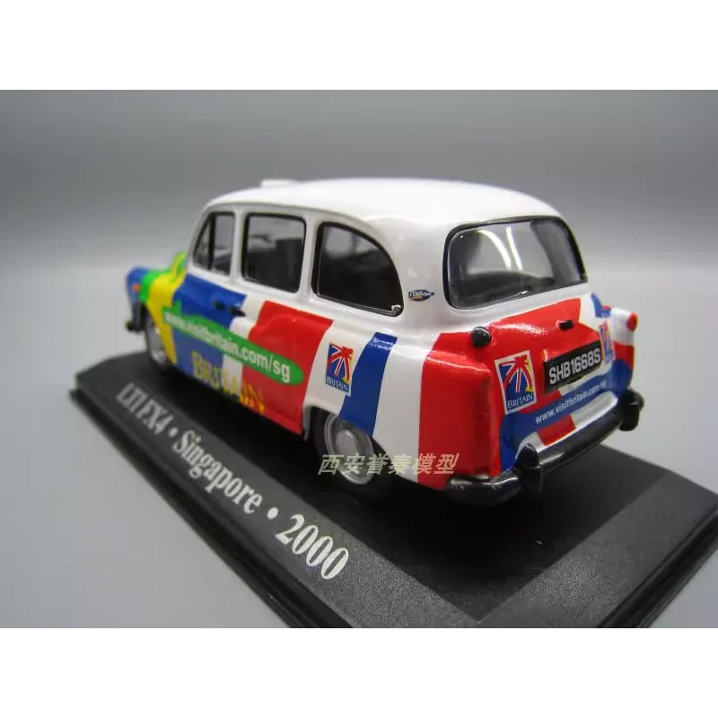 Фото Коллекционная модель автомобиля IXO 1/43 LTI FX4 SINGAPORE 2000 TAXI из литого металла, сувенир, украшение для витрины, подарок №5