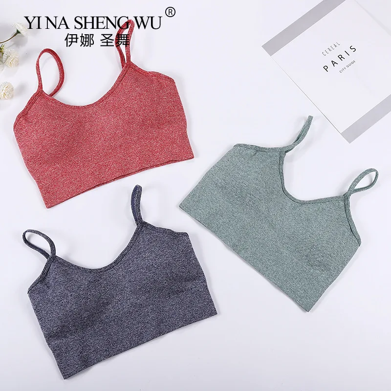 

Yoga Bra Vital Seamless Sports Bra Support Running Sport Woman Fitness Yoga Vest Type Brassiere Bra Top Activewear Gym Top News