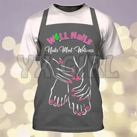 2022 Summer Well Nails 3D Tshirt for women Nail Lover Shirt Gift for Her