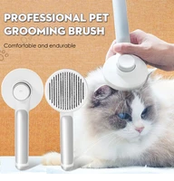 pet cat brush dog comb hair removes pet hair comb self cleaning slicker brush for cats dogs removes tangled hair beauty product