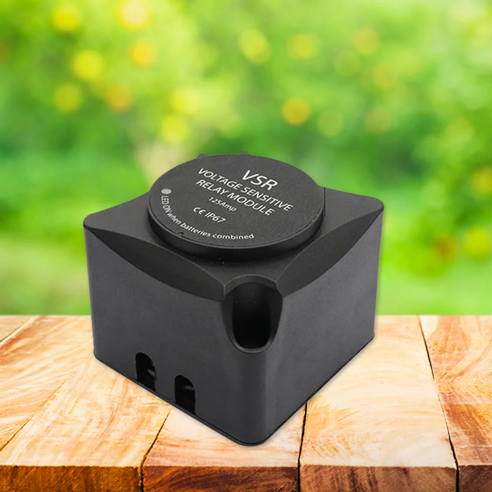 

12V 140A Voltage Sensitive Relay Intelligent Dual Battery Isolator Split Charge Relay VSR Car Replacement Parts