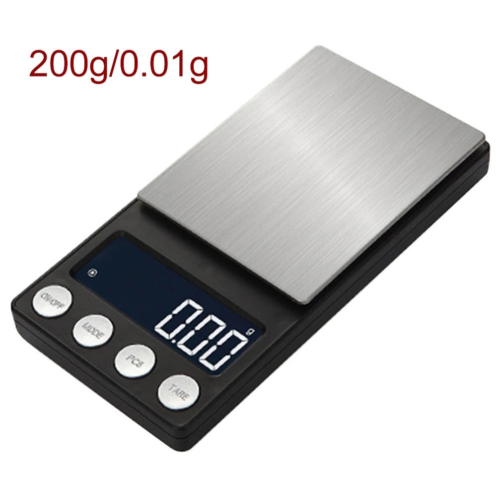 

Mini Jewelry Scales Electronic Balance Pocket Capacity Gram LCD Portable Kitchen Silver Digital Medicinal Use Lab Weight