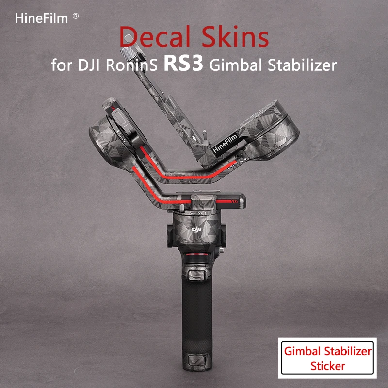 

DJI RS3 Gimbal Premium Decal Skin for DJI Ronin S3 Stabilizer Protector Cover Film Sticker Protector Anti Scratch Court Wraps