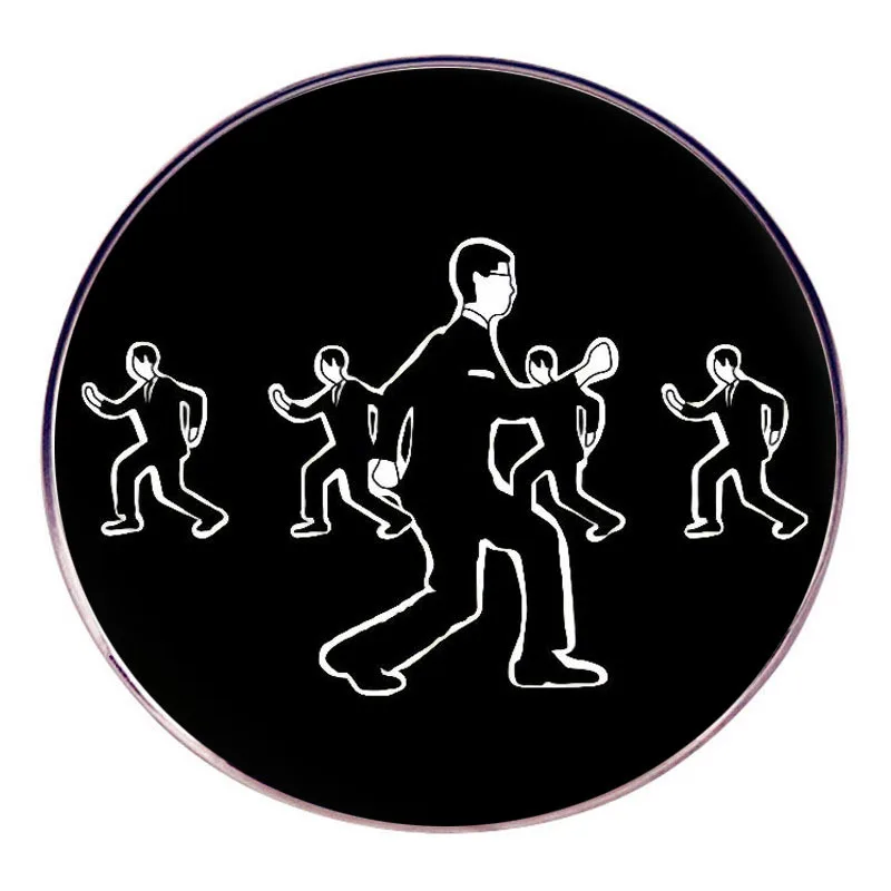 Эмалированные булавки Talking Heads рок-группа значок на лацкане брошь украшение