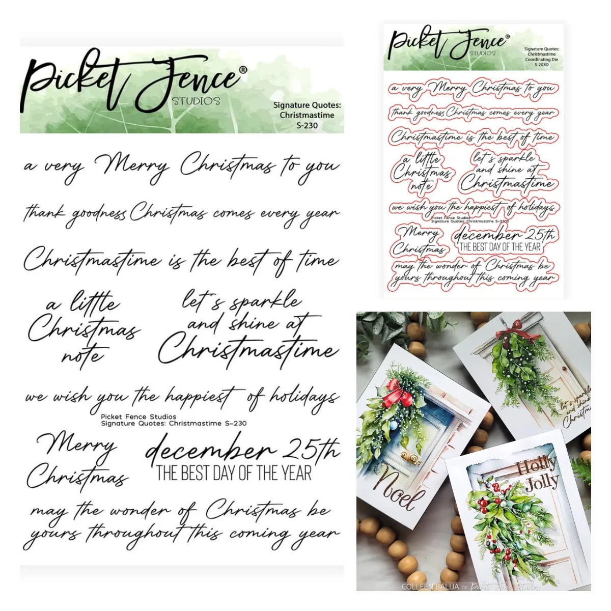 Сентябрь Подпись цитаты: рождественское время Новый штамп и для DIY скрапбукинга