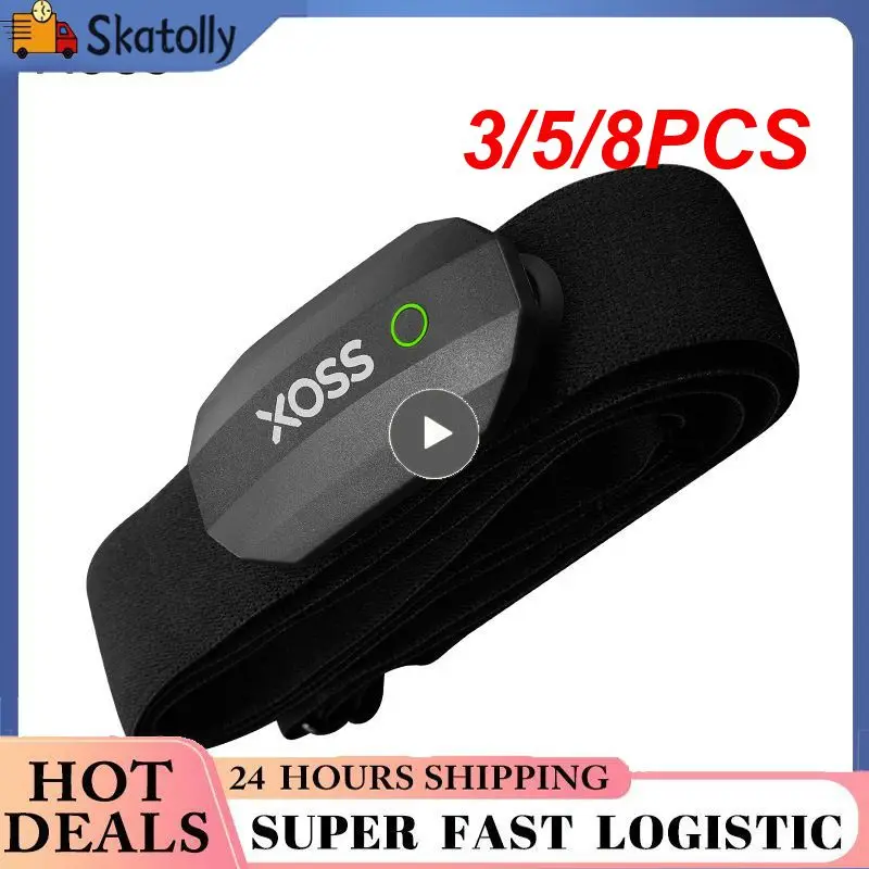 

3/5/8 шт., спортивный ремень с пульсометром, IP67