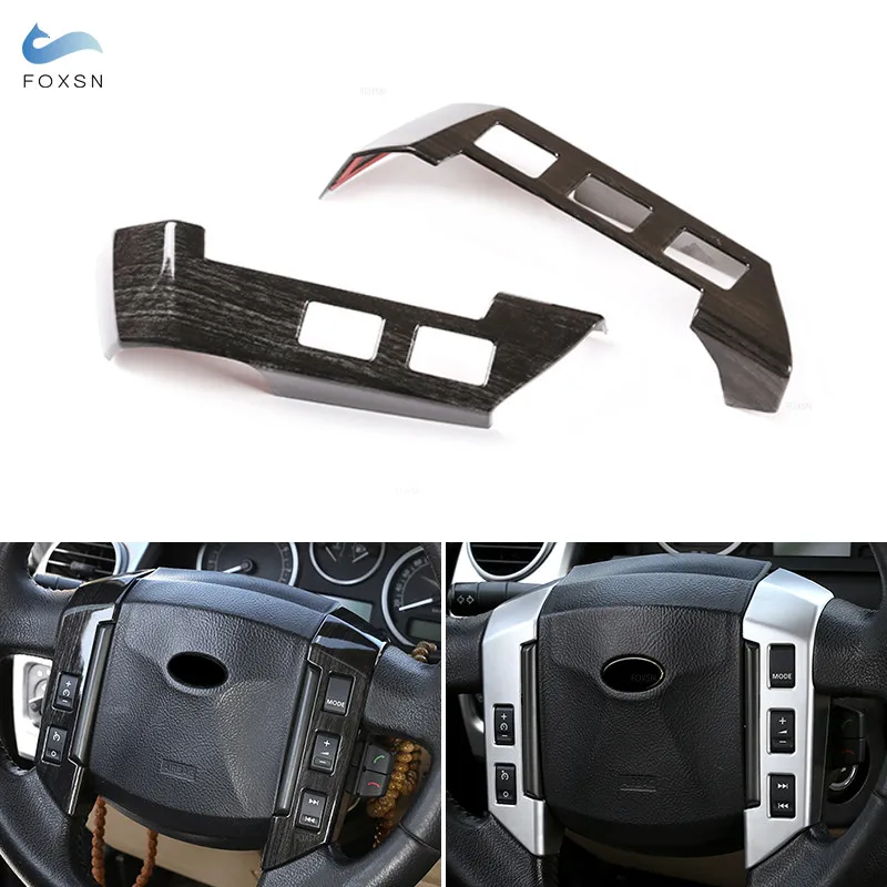 Автомобильный Стайлинг внутреннее Рулевое колесо Кнопка Крышка отделка для Land