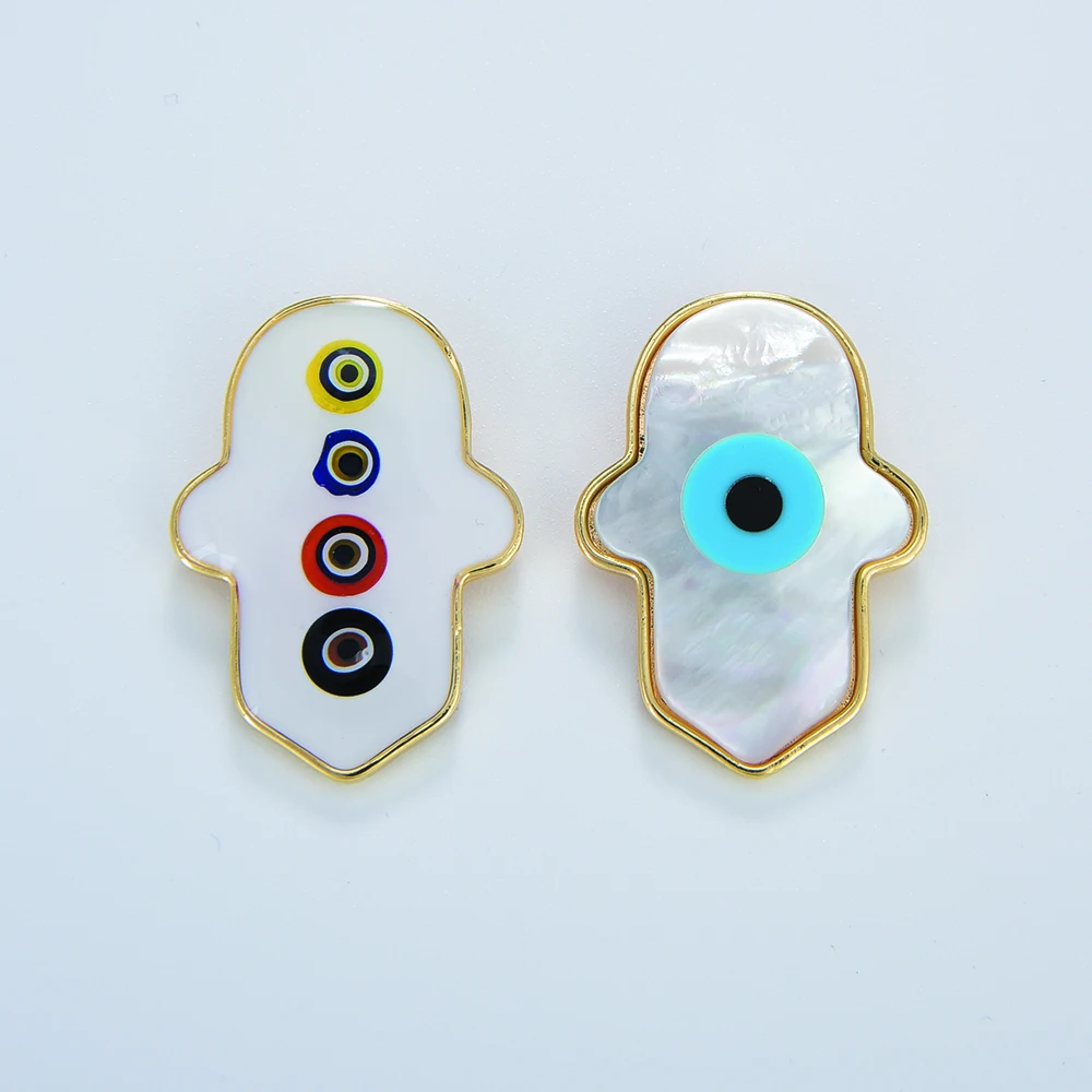 

25mm*35mm Cross Paperclip Pendant Clasp Hook Luxury Accessories Resin Art Supplies Diy Earring Making Jewelry for Women Gift